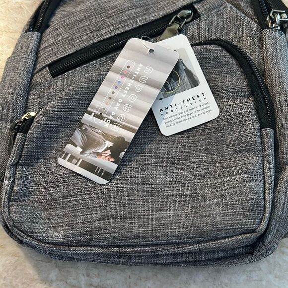 NWT Gray Sling Bag - Picture 2 of 7